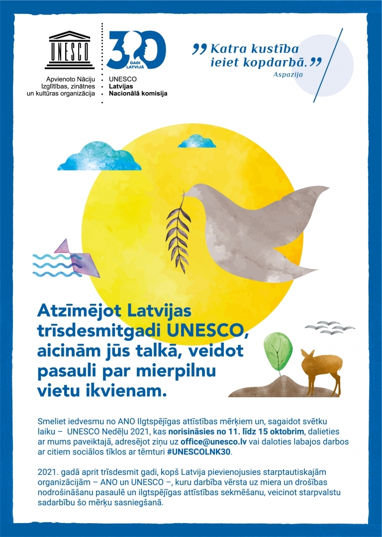 UNESCO nedēļa 2021